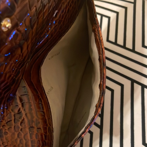 Brahmin Tan Crocodile Embossed Clutch - Picture 2 of 5